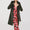 Femora Brooklyn Faux Leather Long Coat for Women – Black