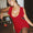 femora Florie Corset Mini Dress Red – Elegant Red Corset Bodycon Mini Dress