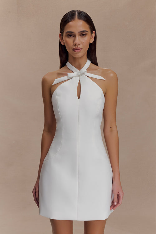 cheyenne denim mini dress Cheyenne Denim Mini Dress