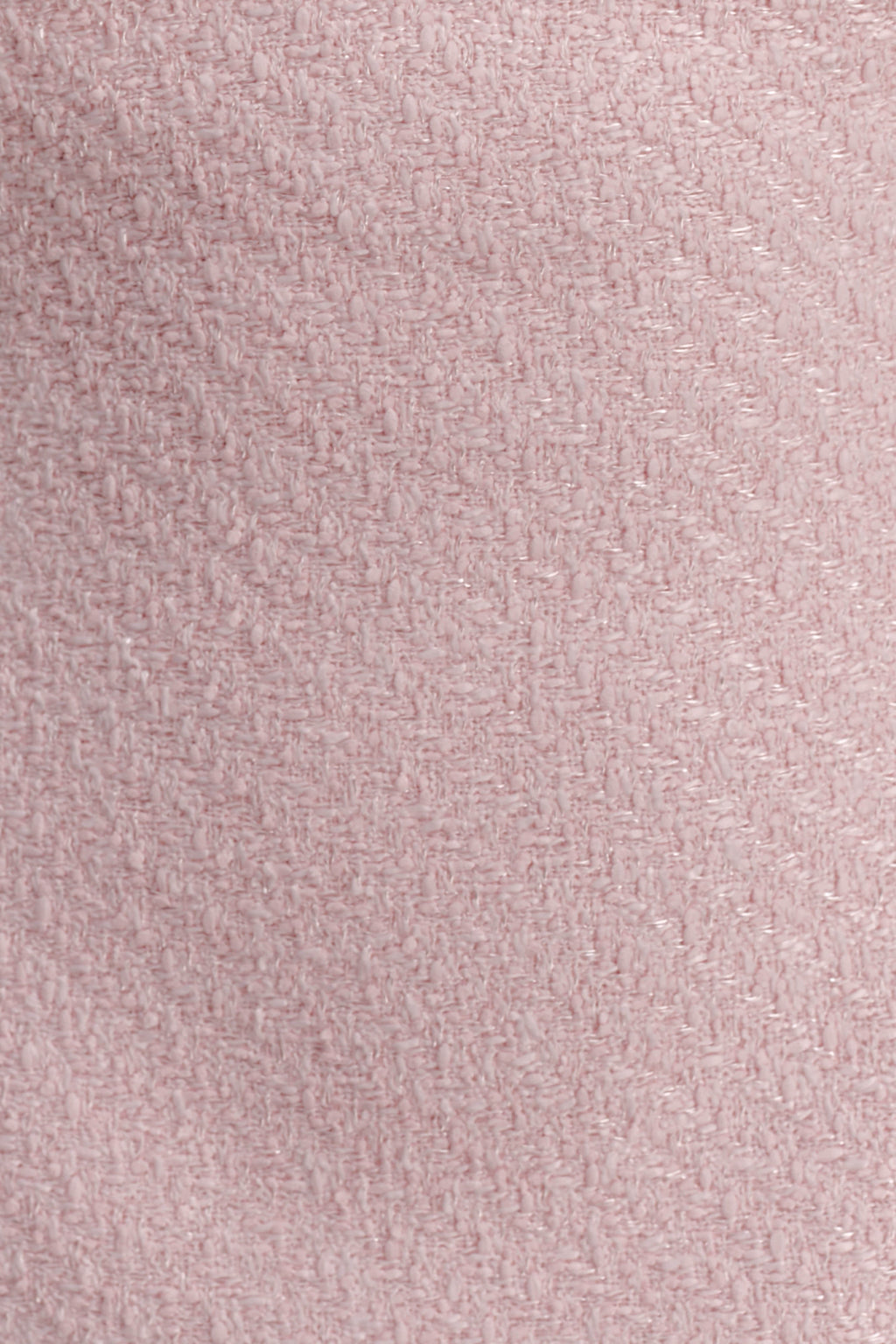 Lea Tweed Sleeveless Mini Dress - Baby Pink