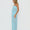 femora Jesemia Halter Blouson Maxi Dress Blue – Blue Halter Neck Blouson Evening Maxi Dress