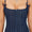 femora Charismatic Denim Corset Dark Pinstripe – Korean Style Pinstripe Denim Top