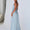 femora South Of France Maxi Dress Blue – Elegant Blue Resort Evening Maxi Dress