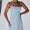 femora South Of France Maxi Dress Blue – Elegant Blue Resort Evening Maxi Dress